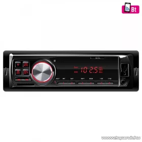   SAL voXbox VBT 1100/RD MP3/WMA lejátszó, Autórádió és zenelejátszó fejegység, Bluetooth kapcsolattal, PIROS kijelző és gombvilágítással + távirányító
