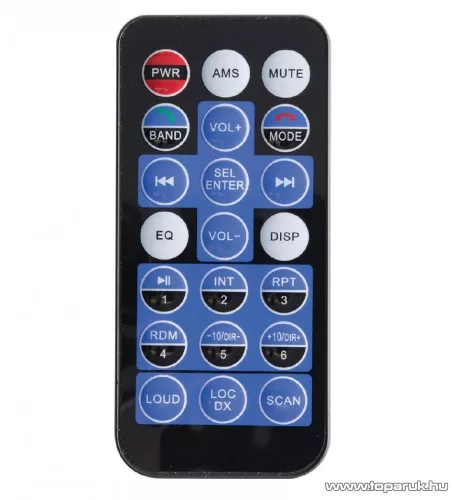 SAL voXbox VB 6100 MP3/WMA lejátszó, Bluetooth-os autórádió és zenelejátszó, fejegység + távirányító