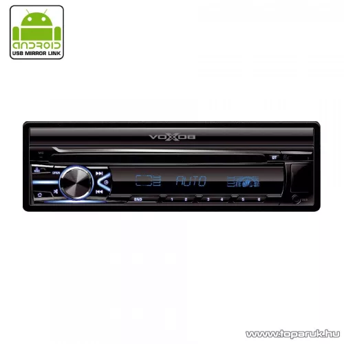 SAL voXbox VB X800 Autórádió és multimédia lejátszó távirányítóval, 7,0"-os LCD kijelzővel