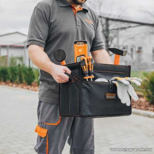 Handy Összecsukható, puhafalú, oldalzsebes szerszámos táska, 360 x 210 x 290 mm (10226)