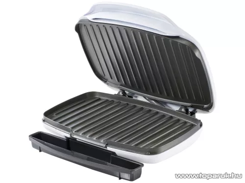 SilverCrest SKG 1000 B2 Elektromos grillsütő, kontakt grill, fehér, 1000W