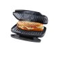   SilverCrest SKG 1000 Elektromos grillsütő, kontakt grill ILAG tapadásgátló bevonattal, fekete, 1000W