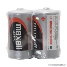   maxell Baby elem C, R14 Zn, 1,5 V, 2 db / csomag (18712) - készlethiány
