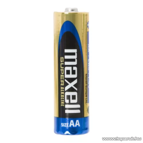 maxell Tartós ceruza elem, AA, LR6, XL Super, Alkaline, 1,5 V, 4 db / csomag (18730)