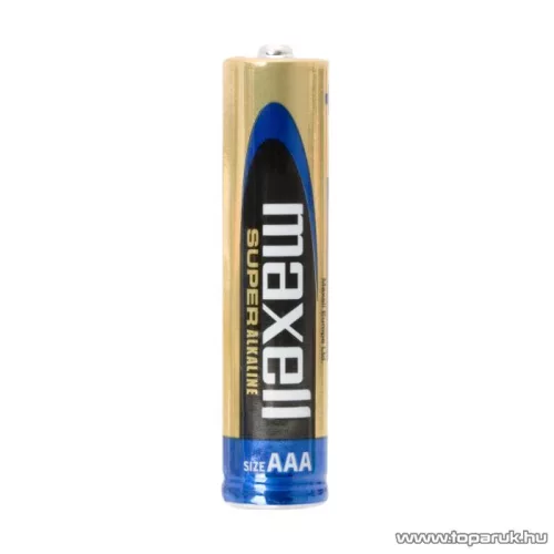 maxell Tartós mikroceruza elem, AAA, LR03, XL Super, Alkaline, 1,5V, 4 db / csomag (18731)