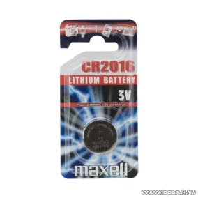 maxell CR 2016 Lítium gombelem, 3 V (18740)