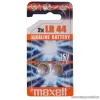 maxell Tartós gombelem, LR44W, Alkaline, A76, 1,5V, 2 db (18750X)