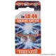 maxell Tartós gombelem, LR44W, Alkaline, A76, 1,5V, 2 db (18750X)