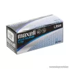 maxell Tartós gombelem, LR44W, Alkaline, 1,5V, 10 db / csomag (18750)