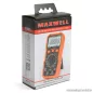   Maxwell MX-25 221 Digitális multiméter elem teszterrel, munkalámpa funkcióval (25221)