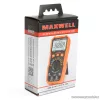 Maxwell MX-25 222 Digitális multiméter elem teszterrel, munkalámpa funkcióval (25222)