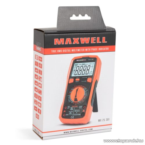 Maxwell MX-25 301 Digitális multiméter TRUE RMS funkcióval (25301)