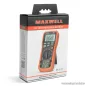   Maxwell MX-25 312 Digitális multiméter automatikus méréshatárral, tranzisztor méréssel (25312)
