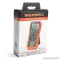   Maxwell MX-25 313 Digitális multiméter automatikus méréshatárral, hőmérsékletméréssel (25313)