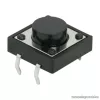 Mikrokapcsoló, 1 áramkör, 0,05A-12V, DC, OFF-(ON), 20 db / csomag (09040)