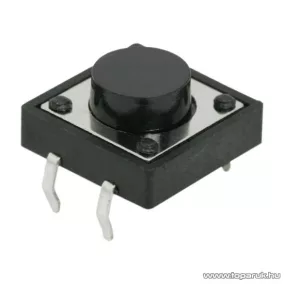   Mikrokapcsoló, 1 áramkör, 0,05A-12V, DC, OFF-(ON), 20 db / csomag (09040)