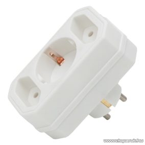 neXus 1+2-es fali elosztó, 250V, 16A (05682)