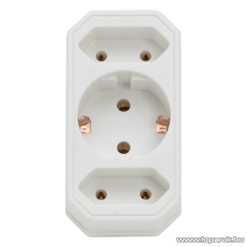 neXus 1+2-es fali elosztó, 250V, 16A (05682)