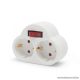 delight 2 -es fali elosztó kapcsolóval, 250V, 16A (05684)