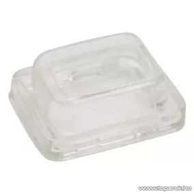   Vízzáró sapka, 21 x 15mm, 09019, 09020, 09027 és 09084 kapcsolókra, 10 db / csomag (09090)