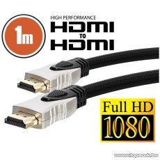 neXus Professzionális HDMI kábel, 1 m, aranyozott csatlakozóval, bliszterrel (20345) - megszűnt termék: 2015. március