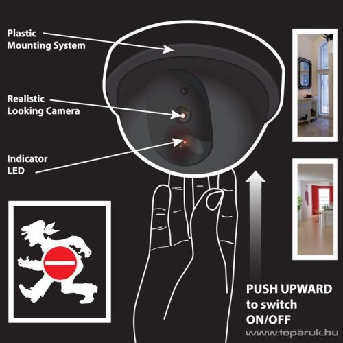 neXus Biztonsági álkamera 2 x AA (55304)