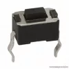Mikrokapcsoló, 1 áramkör, 0,05A-12V, DC, OFF-(ON), 20 db / csomag (09000)