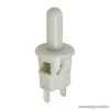 Nyomógomb, 1 áramkör, 2,5A-250V, ON-(OFF), 5 db / csomag (09093)