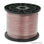   Hangszóró vezeték, 2 x 1,50 mm2, 50 m/műanyag dob (20001)