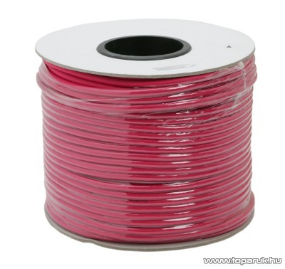 Mikrofon vezeték, árnyékolt, 2 x (60 x 0,08 mm2), 100 m/papírdob (20015)