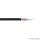 Koax kábel, RG 59, B/U Cu, 75 ohm, fekete, 100 m/tekercs (20019)