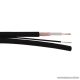 Hi-Fi vezeték, árnyékolt, 2 x (14 x 0,14 mm2), 100 m/papírdob (20020)