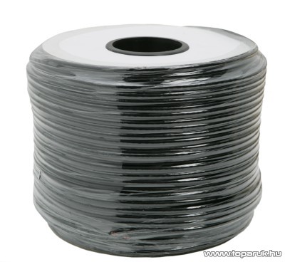 Hi-Fi vezeték, árnyékolt, 2 x (14 x 0,14 mm2), 100 m/papírdob (20020)