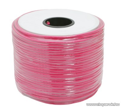 Hi-Fi vezeték, árnyékolt, 2 x (14 x 0,14 mm2), 100 m/papírdob (20022)