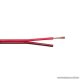 Hangszóró vezeték, 2 x 1,00 mm2, 100 m/papírdob (20024)