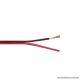 Hangszóró vezeték, 2 x 0,50 mm2, 100 m/papírdob (20026)