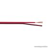 Hangszóró vezeték, 2 x 0,35 mm2, 100 m/papírdob (20081)