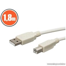 neXus USB kábel, A dugó - B dugó, 1,8 m, 2 db / csomag (20121)