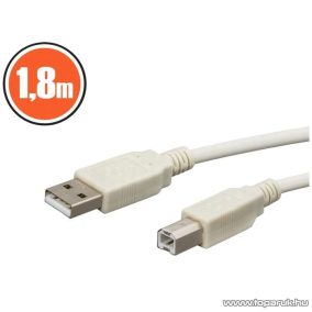   neXus USB kábel, A dugó - B dugó, 1,8 m, 2 db / csomag (20121)