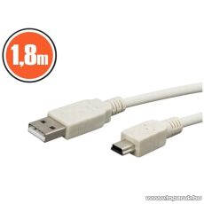 neXus USB kábel, A dugó - B dugó (mini), 1,8 m (20133)