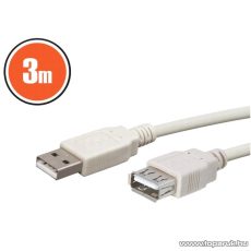 neXus USB hosszabbító kábel, A aljzat - A dugó, 3,0 m (20167)