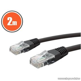   neXus Patch kábel, 8P/8C, Cat. 5 dugó, 2 m, fekete, 1 db (20355X)