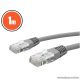 neXus Patch kábel, 8P/8C, Cat. 5 dugó, 1 m, szürke (20360)