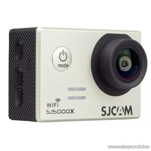 SJCAM SJ5000X ELITE WiFi sportkamera (4K-s kalandkamera) vízálló házzal, ezüst