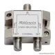 Műholdas F elosztó / splitter, 5-2400 MHz, 1 bemenet, 2 kimenet (05482)