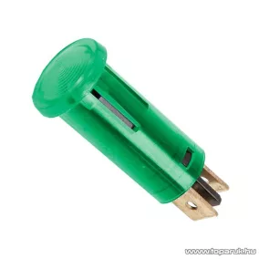 Jelzőfény, 220V, zöld, 10 db / csomag (07920ZO)