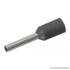 Érvéghüvely, 0,75 mm2-es vezetékekhez, szürke, 100 db / csomag (05499)