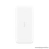Xiaomi Redmi Powerbank, 20000 mAh, 18W gyorstöltő funkcióval, fehér színű (XMRMPWRBNK20KW)