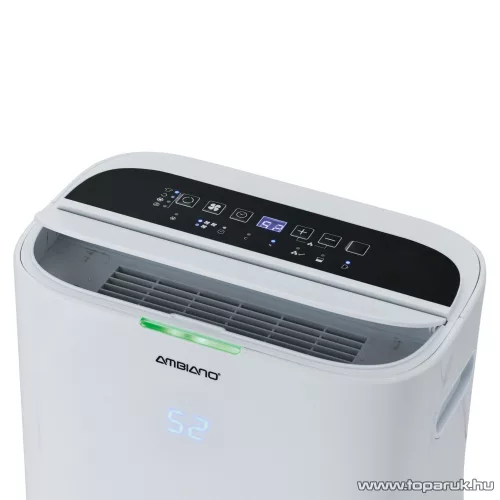 (SELEJT / 828345) Ambiano DH23 elektromos kompresszoros páramentesítő, párátlanító LED kijelzővel, 420W, 20 liter / nap