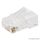 8P8C Cat.3 moduláris dugó, 100 db / csomag (05223)